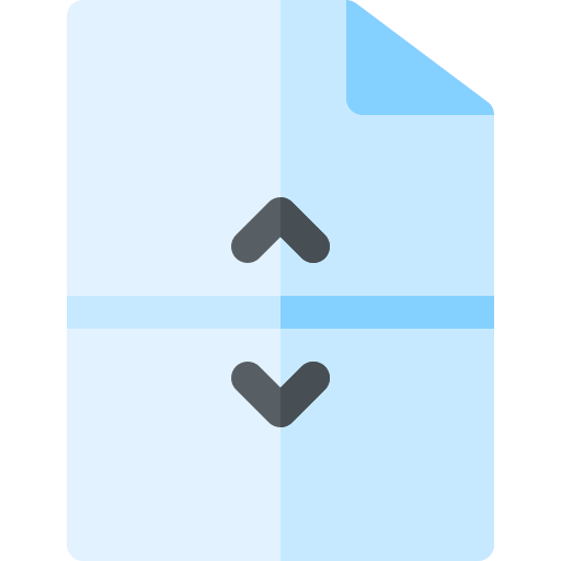 flechas arriba y abajo Basic Rounded Flat icono