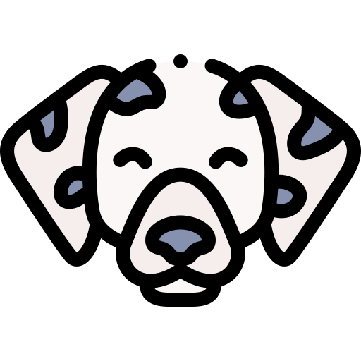 dalmation Detailed Rounded Lineal color icon
