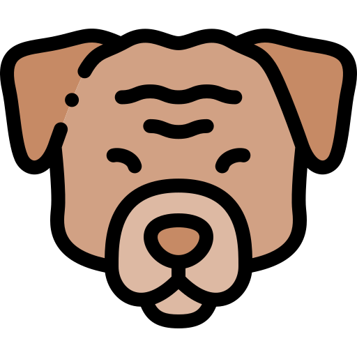 Hound Detailed Rounded Lineal color icon
