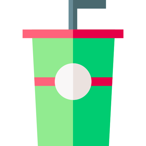 Soda Basic Straight Flat icon