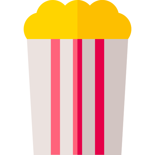 popcorn Basic Straight Flat icon