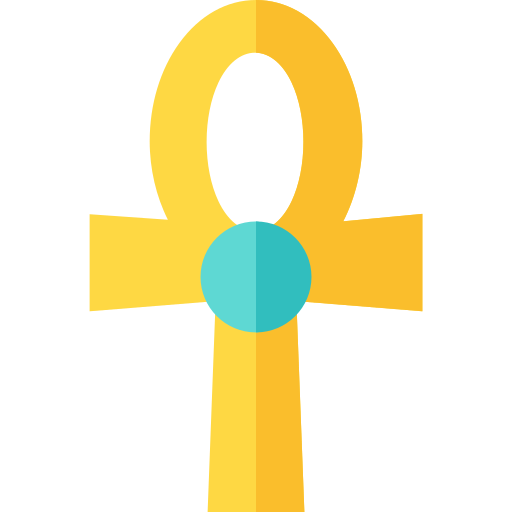 Ankh Basic Straight Flat icon