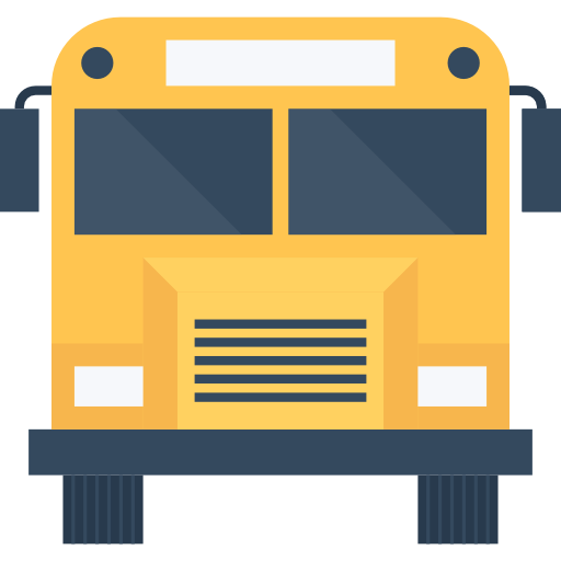 autobus szkolny Maxim Basinski Premium Flat ikona