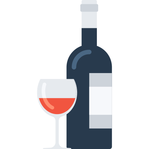 Wine bottle Maxim Basinski Premium Flat icon