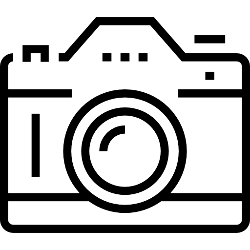 fotocamera Maxim Flat Lineal icona