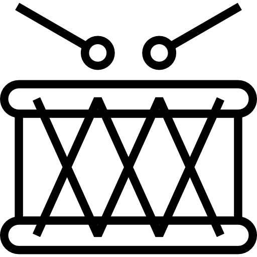 trommel Maxim Flat Lineal icon