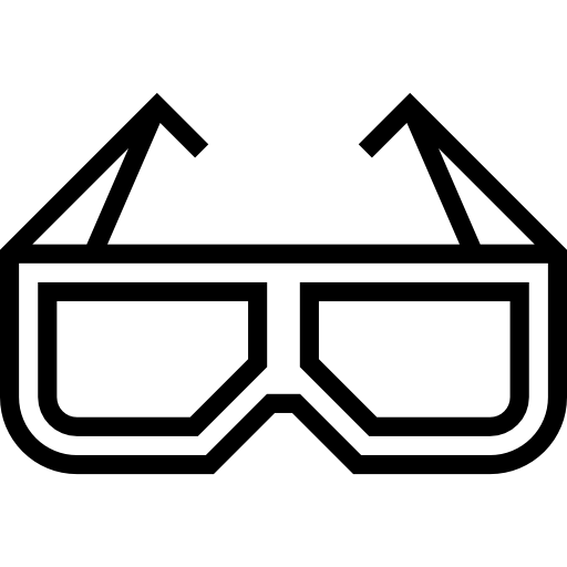 3д очки Maxim Flat Lineal иконка