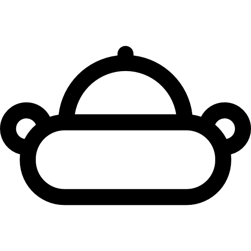 cacerola Basic Rounded Lineal icono
