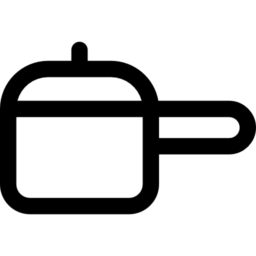 ポット Basic Rounded Lineal icon