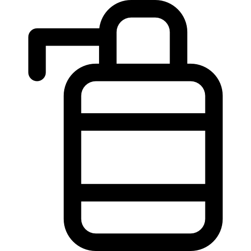 Soap dispenser Basic Rounded Lineal icon