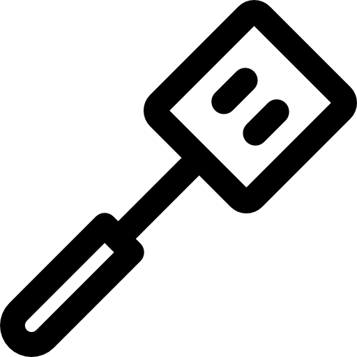 Spatula Basic Rounded Lineal icon