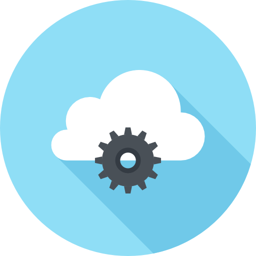 Cloud computing Maxim Basinski Premium Circular icon