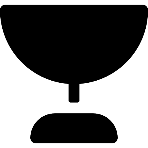 Cup Basic Rounded Filled icon