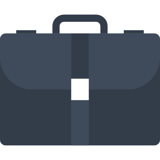 Briefcase Maxim Basinski Premium Flat icon