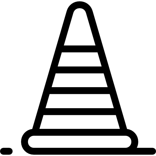 Cone Detailed Rounded Lineal icon
