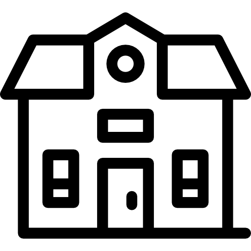 집 Detailed Rounded Lineal icon