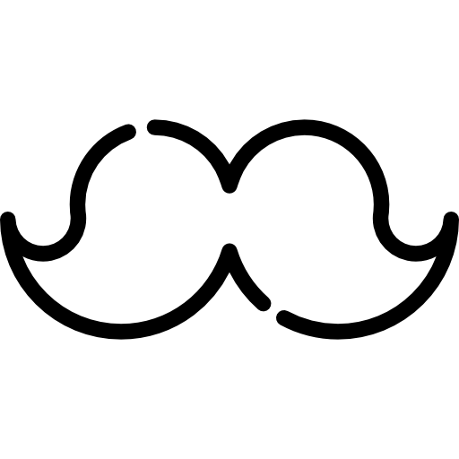 bigote Special Lineal icono