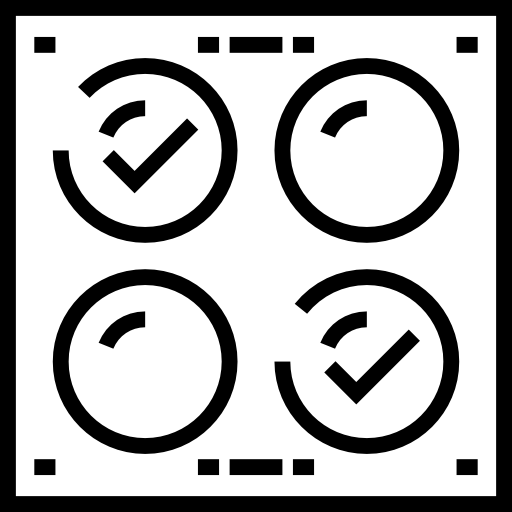 checkliste Detailed Straight Lineal icon