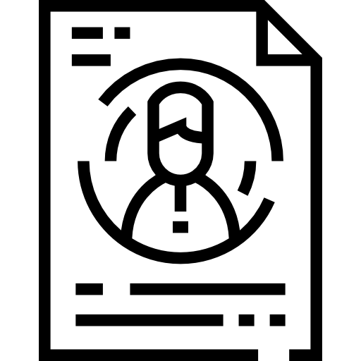 カリキュラム Detailed Straight Lineal icon