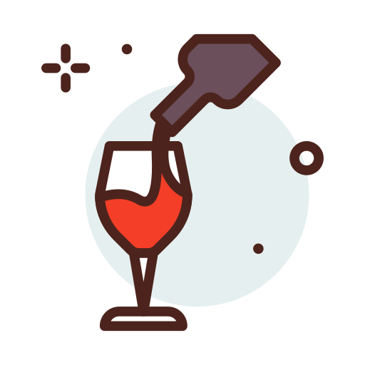 wijn Darius Dan Lineal Color icoon