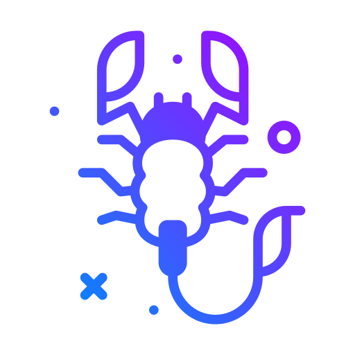 Скорпион Generic Gradient иконка