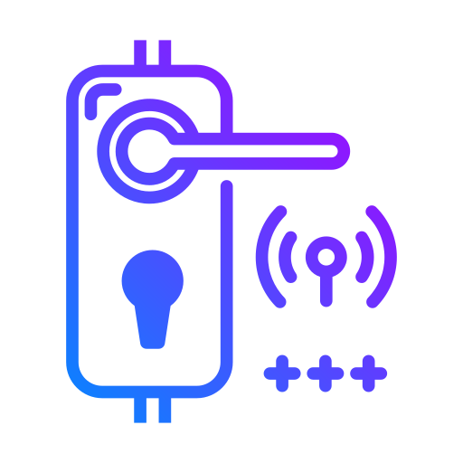 Door lock Generic Gradient icon