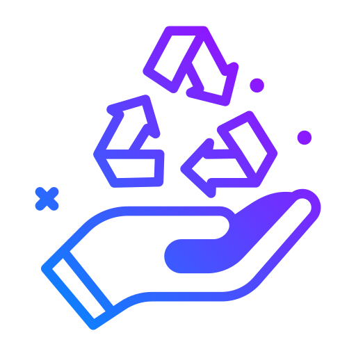 recyclen Generic Gradient icoon