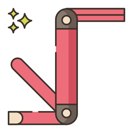 klucz imbusowy Flaticons Lineal Color ikona