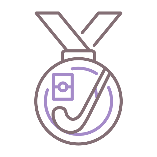 Медаль Flaticons Lineal Color иконка