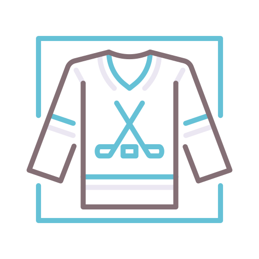 Hockey jersey Flaticons Lineal Color icon