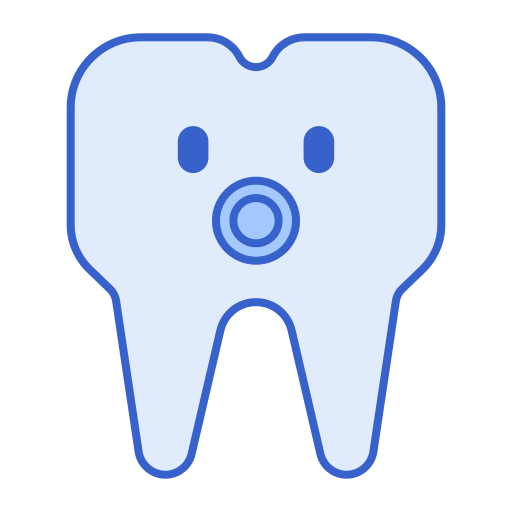 乳歯 Flaticons Lineal Color icon