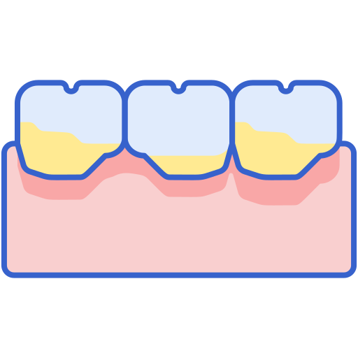 gingivitis Flaticons Lineal Color icono