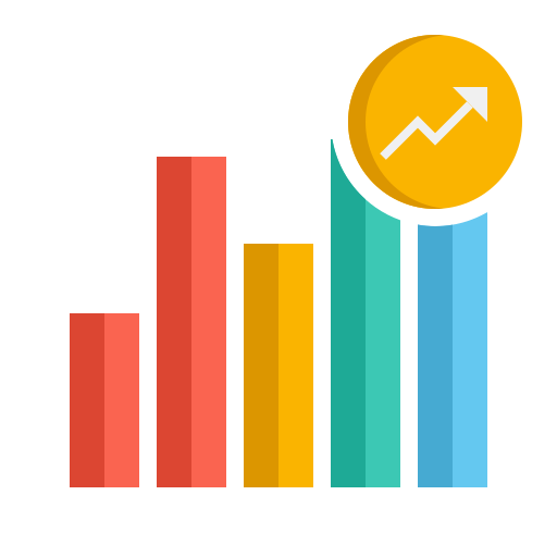 Bar graph Flaticons Flat icon