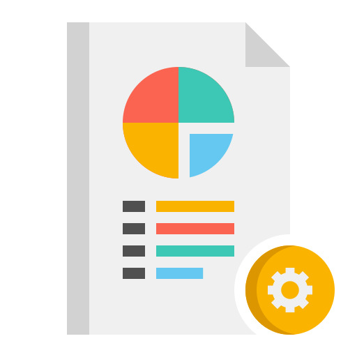 rapport Flaticons Flat Icône