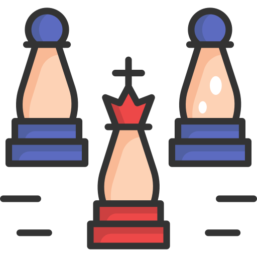 ajedrez SBTS2018 Lineal Color icono
