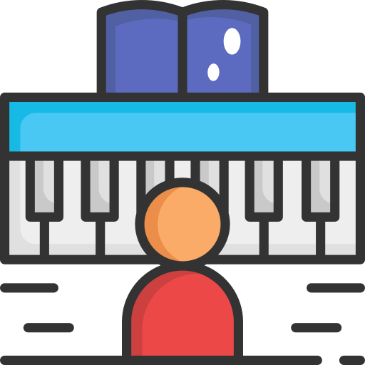 toetsenbord SBTS2018 Lineal Color icoon
