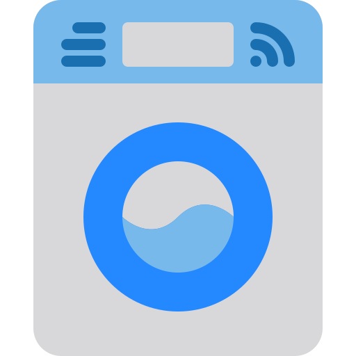Smart washing machine Berkahicon Flat icon