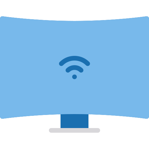 Smart tv Berkahicon Flat icon