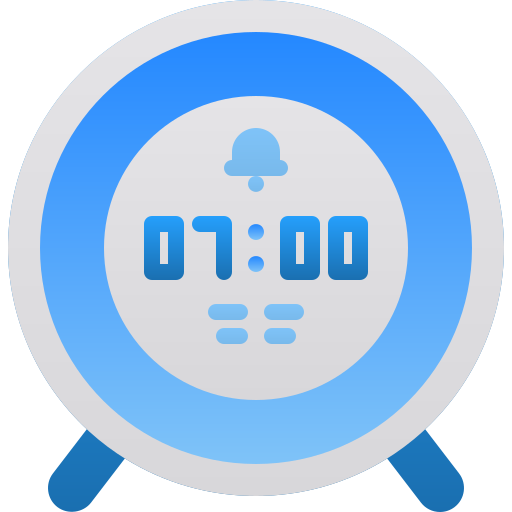 despertador Generic Flat Gradient icono