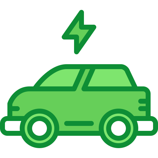 elektroauto Berkahicon Lineal Color icon
