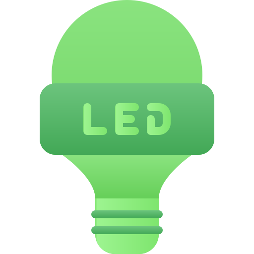 lampa led Generic Flat Gradient ikona