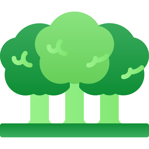 Trees Generic Flat Gradient icon
