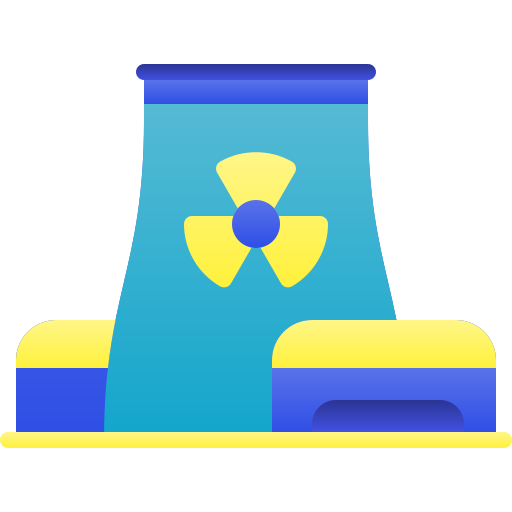 核エネルギー Generic Flat Gradient icon