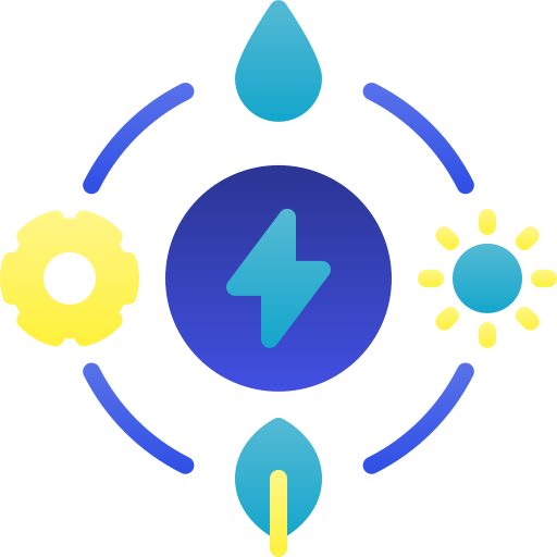 持続可能なエネルギー Generic Flat Gradient icon