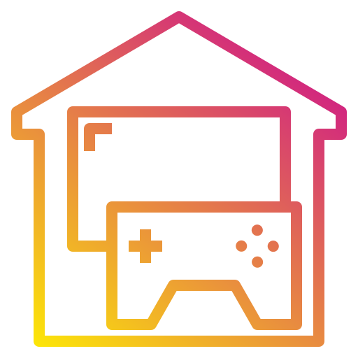 Game controller Payungkead Gradient icon