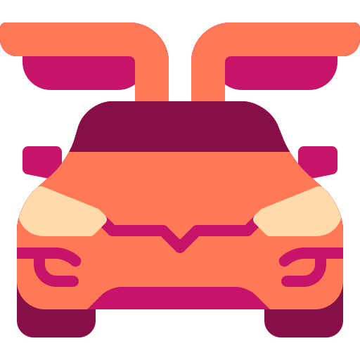 portiera dell'automobile Berkahicon Flat icona