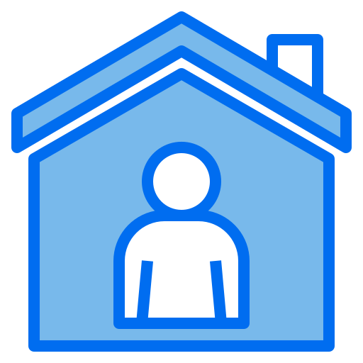 House Payungkead Blue icon