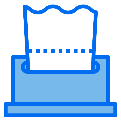 Tissue Payungkead Blue icon