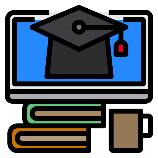 Graduate Payungkead Lineal Color icon