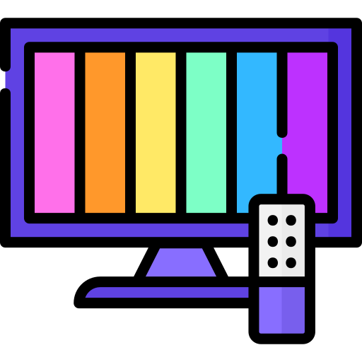 televisão Special Lineal color Ícone